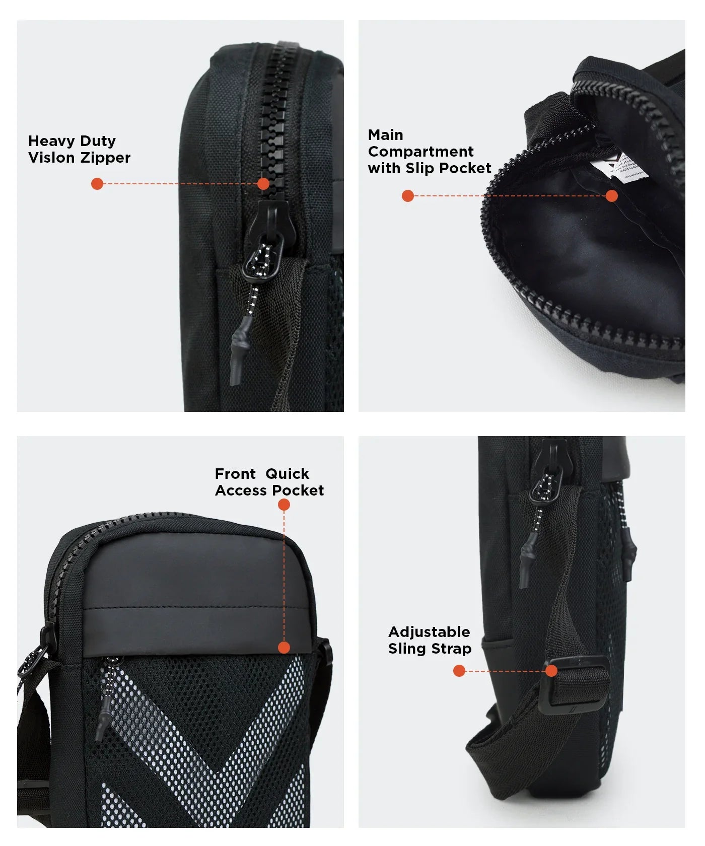 Mohawk Blaze Crossbody bag