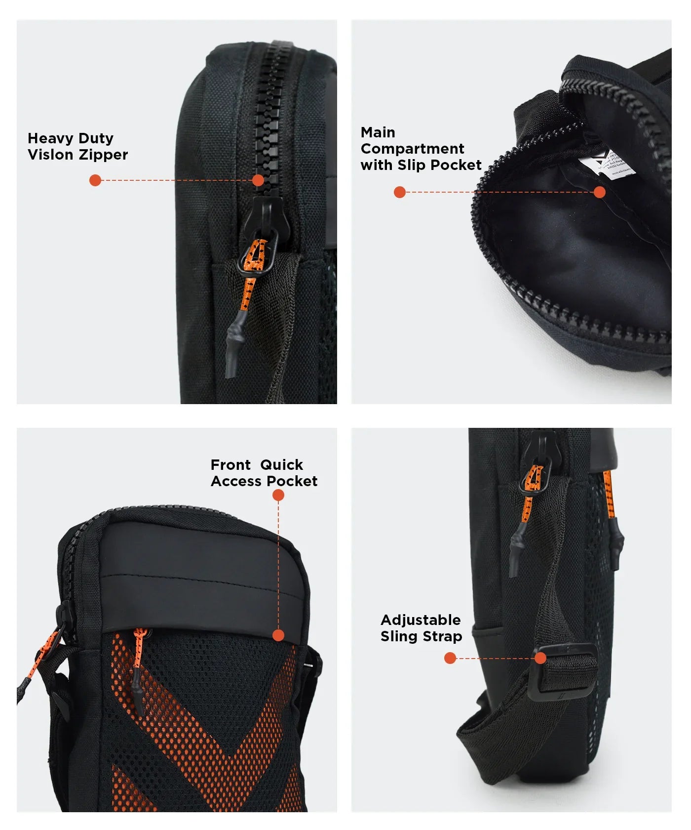 Mohawk Blaze Crossbody bag