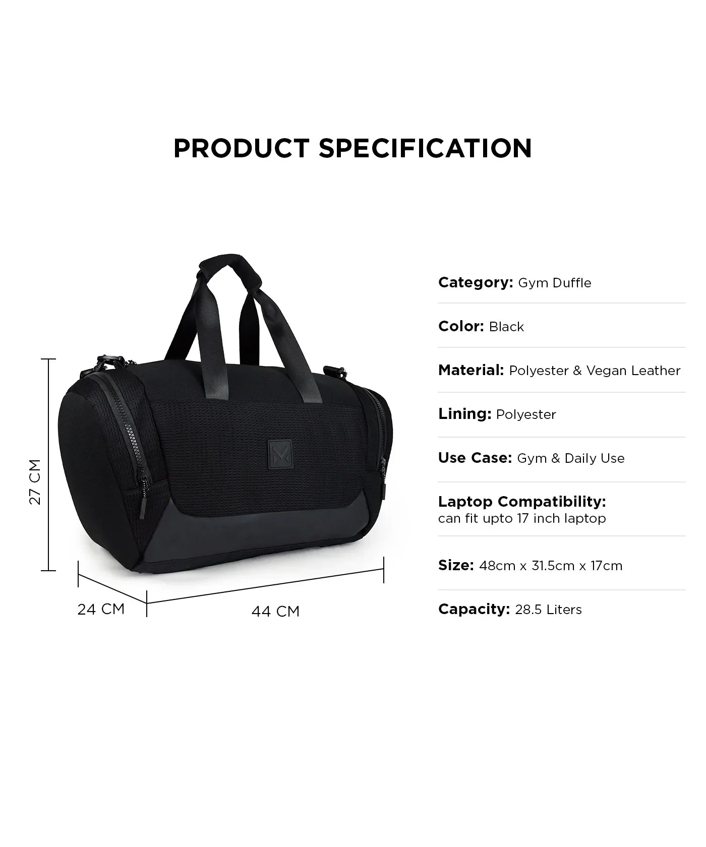 Mohawk Aviator Gym Duffle
