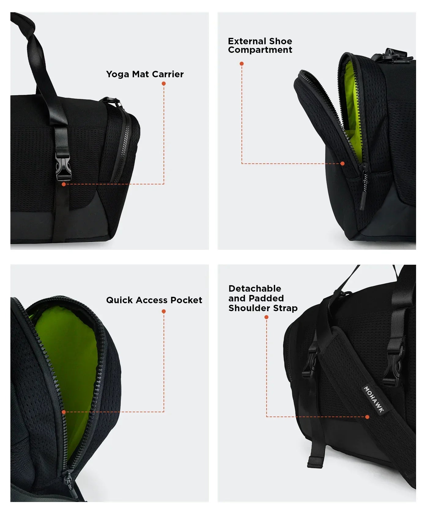 Mohawk Aviator Gym Duffle