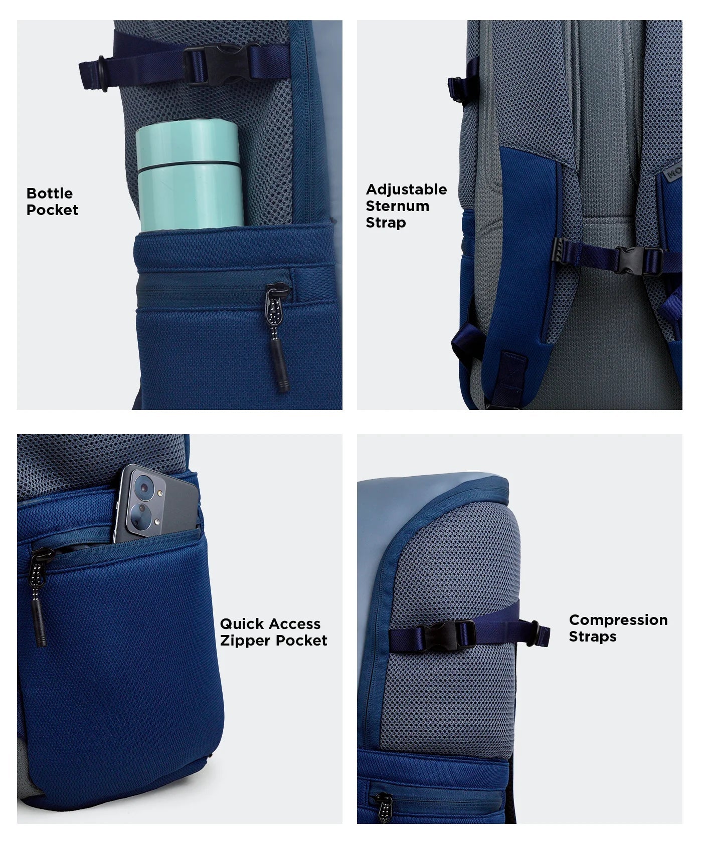 Mohawk Mystic Backpack with basketball holder