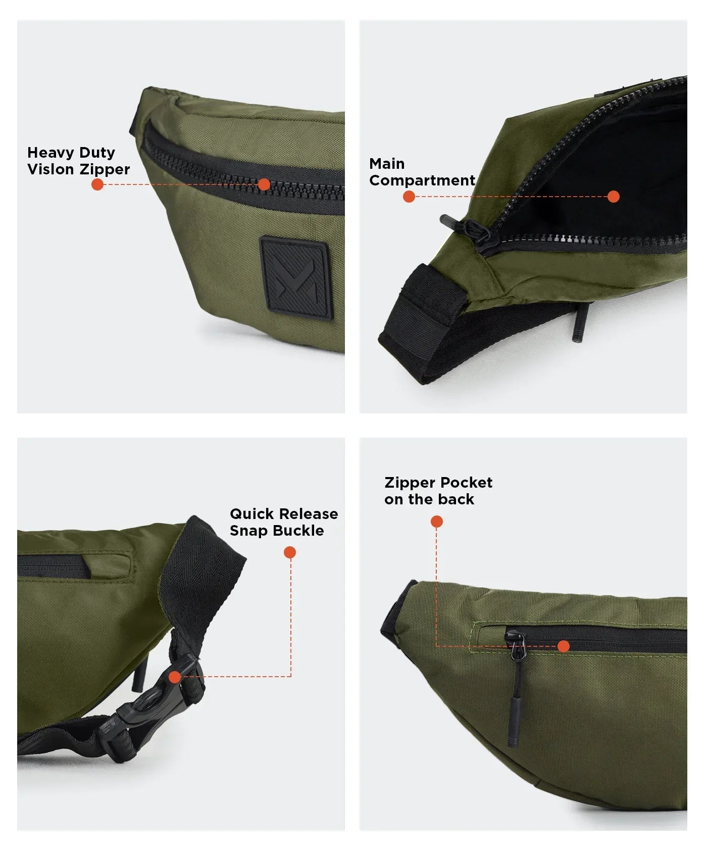Mohawk Radiant waist pouch