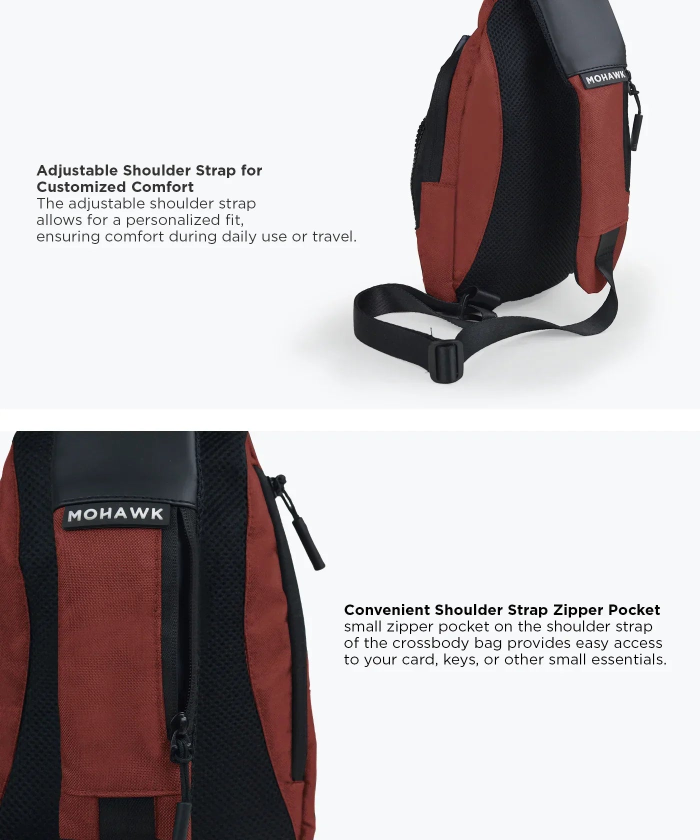 Mohawk Hobbit Crossbody bag