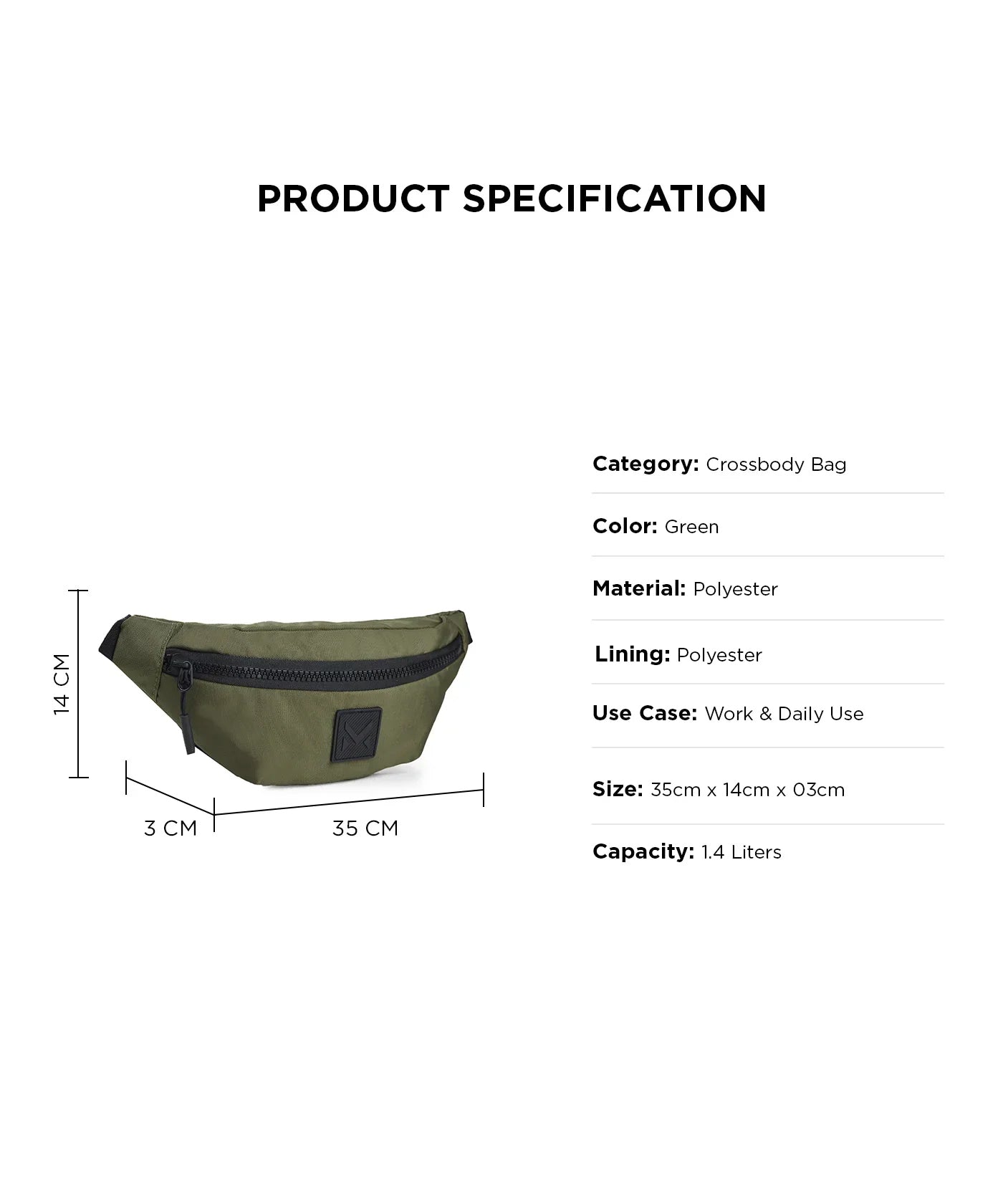 Mohawk Radiant waist pouch